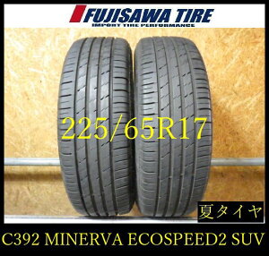 �yC392�zG������������2023�N���� ��8���R��MINERVA ECOSPEED2 SUV��225/65R17��2�{ C392-26