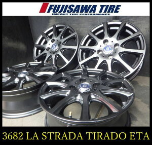 �y3682�zB������������LA STRADA TIRAD Eta��14x5.0J 4�� PCD100 +35��4�{ 3682