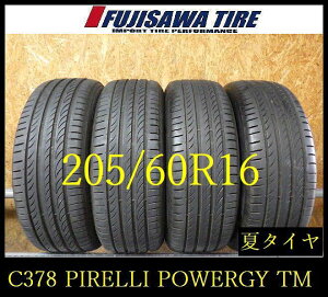 �yC378�zG������������2023�N���� ��8���R��PIRELLI POWERGY��205/60R16��4�{ C378-26