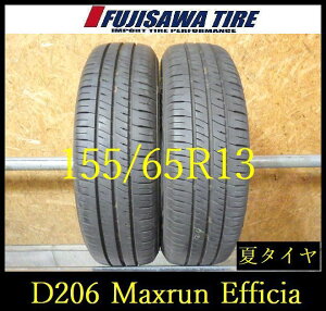 �yD206�zE������������2024�N���� ��8���R��MAXRUN Efficia��155/65R13��2�{ D206-26