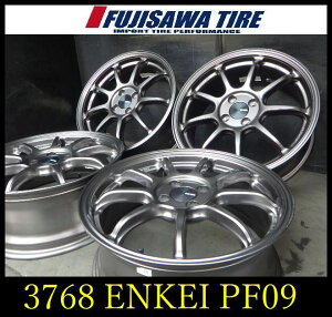 �y3768�zA������������ENKEI PF09��17x7.0J 4�� PCD100 +45��4�{ 3768