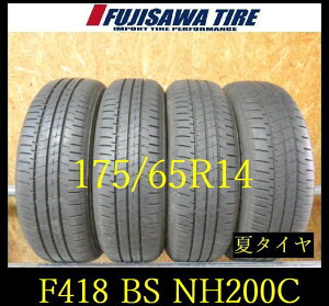 �yF418�zE������������2023�N�� ��8���R��BS ECOPIA NH200C��175/65R14��4�{ F418-26