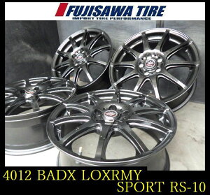 �y4012�zB������������BADX LOXRMY SPORT RS-10��16x6.5J 5�� PCD100 +48��4�{ 4012-26