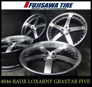 �y4046�z100B������������BADX LOXARNY GRASTAR FIVE��21x9.0J 5�� PCD114.3 +20��4�{ 4046-26