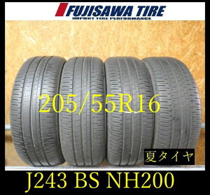 �yJ243�z31E������������2024�N���� ��7���R��BS ECOPIA NH200��205/55R16��4�{