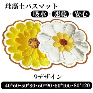 珪藻土バスマット 大判 風呂 足ふきマット 速乾 足拭きマット キッチンマット 珪藻土 滑り止め 浴室 洗面所 吸水 速乾 抗菌 滑り止め 北欧 脱衣所 吸水 ソフト SHOP DAN