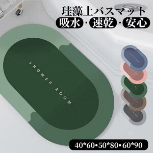 珪藻土バスマット 大判 風呂 足ふきマット 速乾 足拭きマット キッチンマット 珪藻土 滑り止め 浴室 洗面所 吸水 速乾 抗菌 滑り止め 北欧 脱衣所 吸水 ソフト SHOP DAN