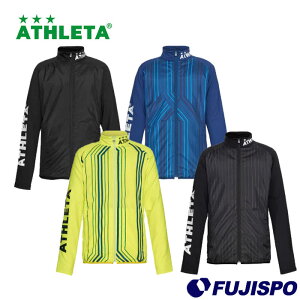 アスレタ 中綿ミドルジャージジャケット ATHLETA 【サッカー・フットサル】 ウェア 大人 メンズ ジャージ ジャケット トップ フルジップ 中綿 練習 トレーニング (02374)