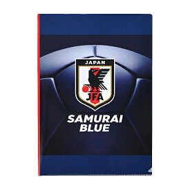 JFA サッカー日本代表 クリアファイル SAMURAI BLUE サムライブルー 文房具 サポーター オフィシャルグッズ (JFA88879)