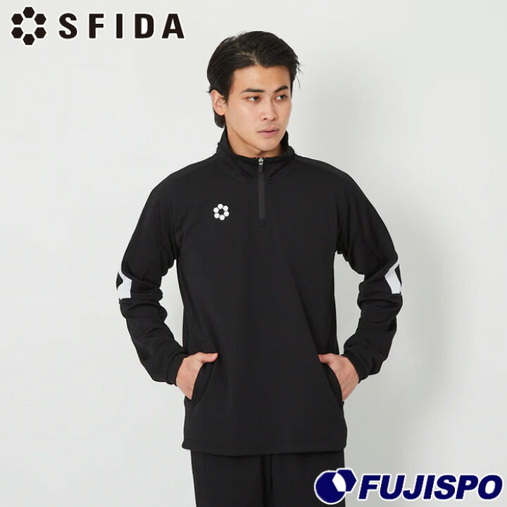 楽天市場】スフィーダ BP ウォームアップハーフジップトップ SFIDA 