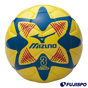 サッカーボール3号球(12OS35045)ミズノサッカーボール3号球イエロー×ブルー×レッド【ミズノ/Mizuno】