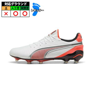 yzv[} LOAeBbg FG/AG PUMA TbJ[XpCN V[Y VR lH l Y fB[X PUMA White-PUMA Silver-Glowing Red-PUMA Black (108821-01)