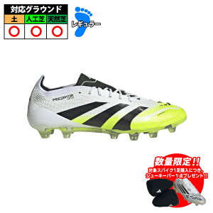 AfB_X adidas PREDATOR ELITE HG/AG JP TbJ[ XpCN vf^[ l Cloud White / Core Black / Lucid Lemon (JI1098)
