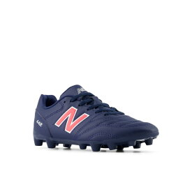 【特価】ニューバランス 442 ACADEMY HG JNR V2 NewBalance サッカースパイク シューズ 天然芝 人工芝 土 ジュニア 子供 アカデミーシリーズ NAVY (JS43HMP2W)