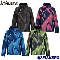 アスレタ ストレッチトレーニングJK ATHLETA サッカー フットサル ジャケット トレーニングウェア 防風 …