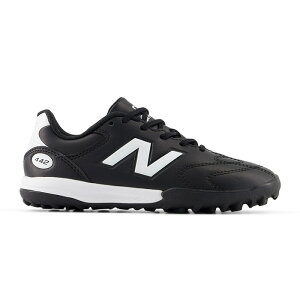 �j���[�o�����X 442 Team TF Jnr V3 NewBalance �T�b�J�[ �t�b�g�T�� �g���[�j���O�V���[�Y �g���V���[ �l�H�� �^�[�t �W���j�A Jr �L�b�Y �q�� BLACK (Y43T10HW)