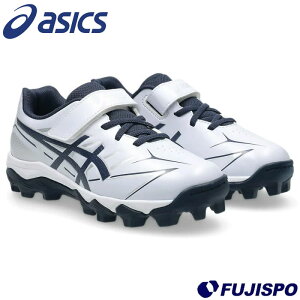 �싅 �A�V�b�N�X �W���j�A�|�C���g�X�p�C�N STAR SHINE S 3 asics �싅�V���[�Y �싅�X�p�C�N �x���g�^�C�v �R�^�C�v ���ǂ� ���N�싅 �W���j�A�싅 ���w�� White/Navy (1124A011-103)