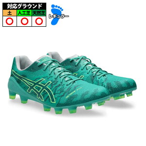 �A�V�b�N�X DS LIGHT ACROS 3 asics �T�b�J�[�X�p�C�N �V���[�Y �y �l�H�� �V�R�� ��l Aurora Green/Misty Pine (1101A070-300)
