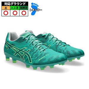 �A�V�b�N�X DS LIGHT ACROS PRO 3 asics �T�b�J�[�X�p�C�N �V���[�Y �y �l�H�� �V�R�� ��l Aurora Green/Misty Pine (1101A071-300)