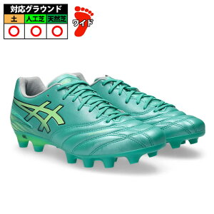 �A�V�b�N�X DS LIGHT PRO WIDE asics �T�b�J�[�X�p�C�N �V���[�Y �y �l�H�� �V�R�� ��l Aurora Green/Illuminate Green (1103A122-300)