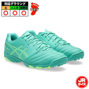 �A�V�b�N�X DS LIGHT JR GS TF asics �T�b�J�[ �t�b�g�T�� �g���[�j���O�V���[�Y �g���V���[ �W���j�A �L�b�Y �q�� Aurora Green/Illuminate Green (1104A053-301)