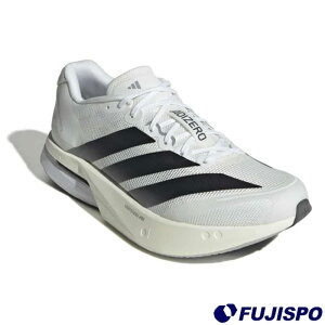 �싅 �A�f�B�_�X �����j���O�V���[�Y ADIZEROBOSTON13 adidas �����j���O �g���[�j���O �X�|�[�c ��l �����Y �t�b�g�E�F�A�z���C�g/�R�A�u���b�N/�_�b�V���O���[ (JS4939)