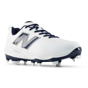 �싅 �j���[�o�����X �|�C���g�X�p�C�N FuelCell 1000 PU Molded V1 NewBalance �싅�X�p�C�N �|�C���g ��l �����Y �x���g�^�C�v WHITE/NAVY (M10006SP2E)