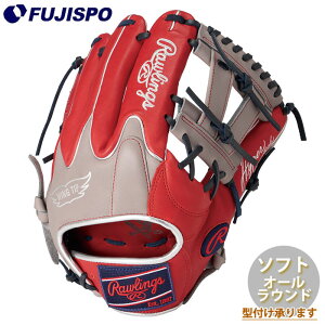 �싅 ���[�����O�X �\�t�g�{�[���p�O���[�u HYPER TECH COLORS �I�[�����E���h Rawlings �\�t�g�{�[�� �O���u �O���[�u �E���� (GS6FHTC565W-SC-GRY)