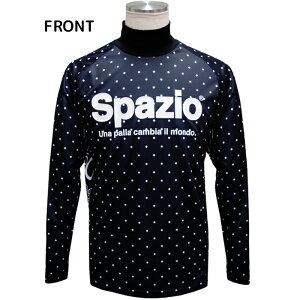 ハイネックプラクティスシャツ(PA0032-PRASHIRT)スパッツィオ(Spazio)長袖プラクティスシャツプラシャツ