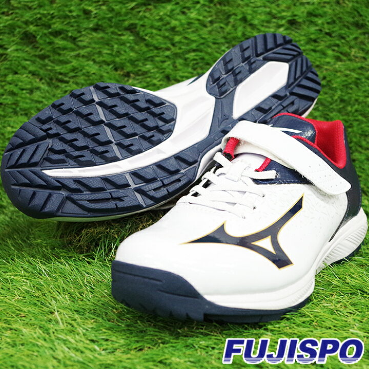 楽天市場 セレクトナイン トレーナー2 Jr Cr ミズノ Mizuno 野球 ソフト ジュニア キッズ トレーニング シューズ 11gt ホワイト ネイビー ゴールド フジスポ楽天市場店