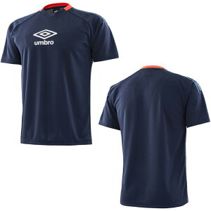 ジュニアTRロゴプラクティスシャツ(UUJLJA59)アンブロ(umbro)ジュニアキッズプラクティスシャツトレーニングシャツ半袖