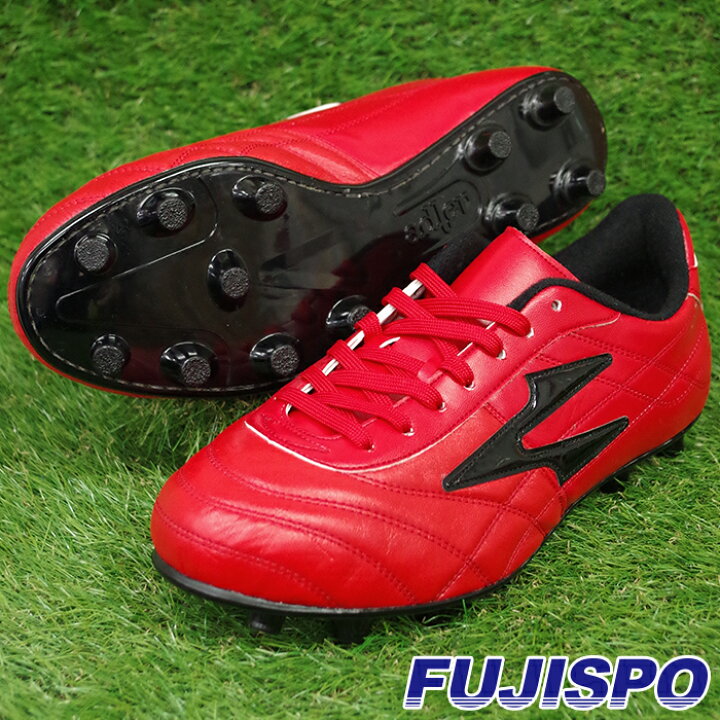 楽天市場 トリノ Kl アドラー Adler サッカースパイク レッド ブラック Ad2 Red Blk フジスポ楽天市場店