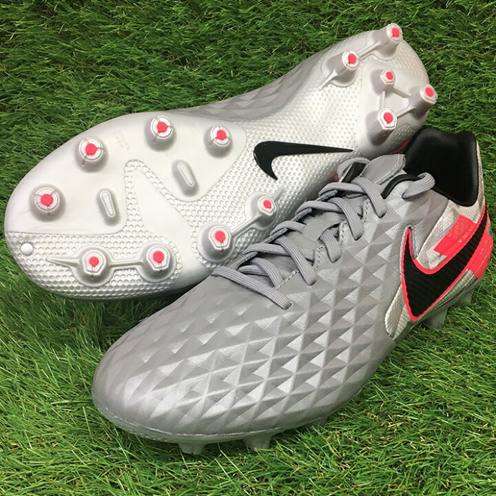 楽天市場 ティエンポ レジェンド 8 プロ Hg ナイキ Nike サッカースパイク メタリックボンバーグレー パーティクルグレー レーザークリムゾン ブラック At6135 906 年6月ナイキ フジスポ楽天市場店