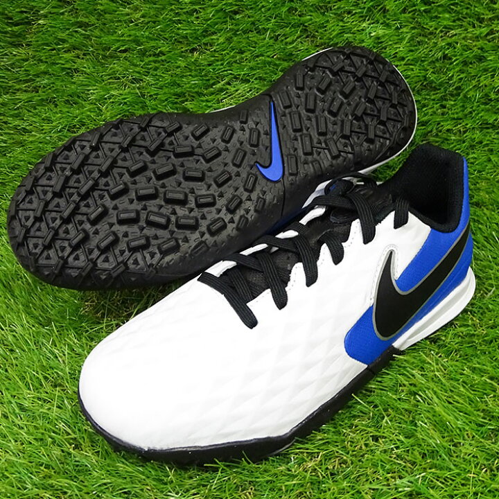 楽天市場 ジュニア ティエンポ レジェンド 8 アカデミー Tf ナイキ Nike ジュニアトレーニングシューズ トレシュー ホワイト ブラック ハイパーロイヤル メタリックシルバー At5736 104 年8月ナイキ フジスポ楽天市場店