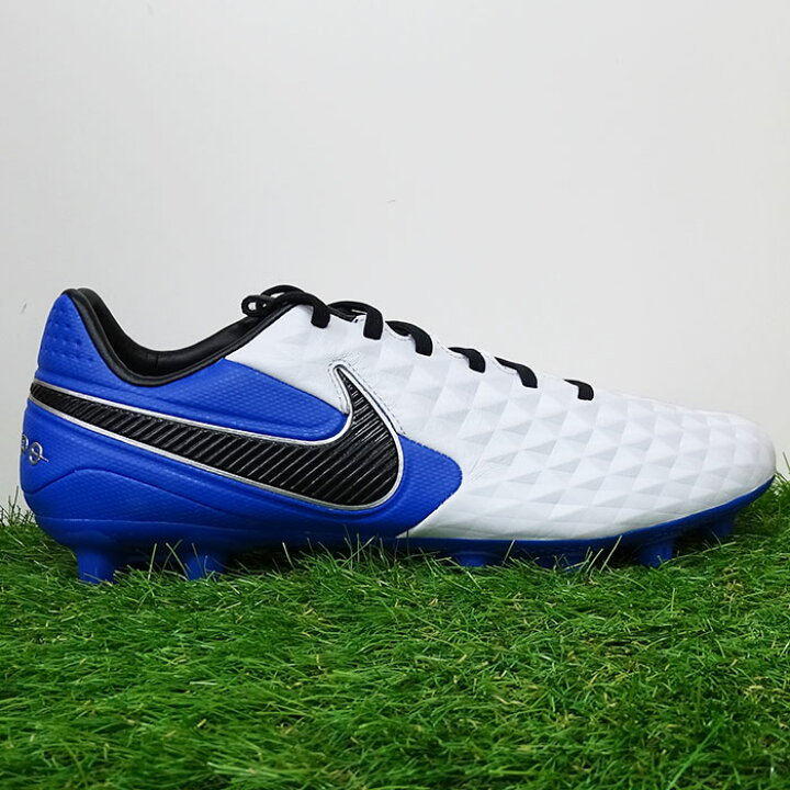楽天市場 ティエンポ レジェンド 8 プロ Hg ナイキ Nike サッカースパイク ホワイト ハイパーロイヤル メタリックシルバー ブラック At6135 104 年8月ナイキ フジスポ楽天市場店
