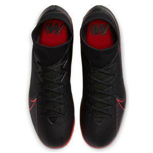 マーキュリアルスーパーフライ7アカデミーTFナイキ(NIKE)トレーニングシューズトレシューブラック×ブラック×ダークスモークグレー×チリレッド(AT7978-060)【2020年8月ナイキ】