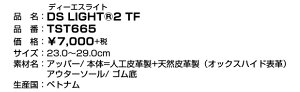 DSライト2TF/DSLIGHT2TF(TST665-0039)アシックストレーニングシューズパールホワイト×エレクトリックブルー【アシックス/asics】