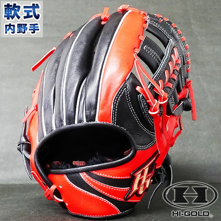 楽天市場 限定 軟式 カラー グラブ 己極 サード オールラウンド ハイゴールド Hi Gold 野球 ソフト グローブ 右投げ Okg2125sp フジスポ楽天市場店