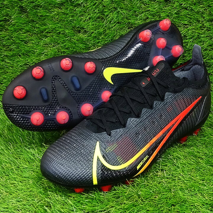 楽天市場 マーキュリアル ヴェイパー 14 エリート Hg ナイキ Nike サッカースパイク ブラック サイバー オフノアール サイレンレッド Dd0273 090 Nk2102 フジスポ楽天市場店