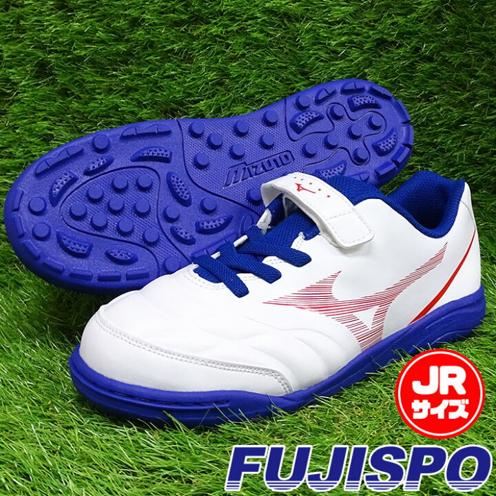 楽天市場 ミズノ レビュラ Cup Club Kids As Rebula カップ クラブ キッズ As Mizuno サッカー フットサル シューズ ジュニア トレーニングシューズ トレシュー 子供用 キッズ 紐 ベルクロ ホワイト レッド P1ge Mz2106 フジスポ楽天市場店