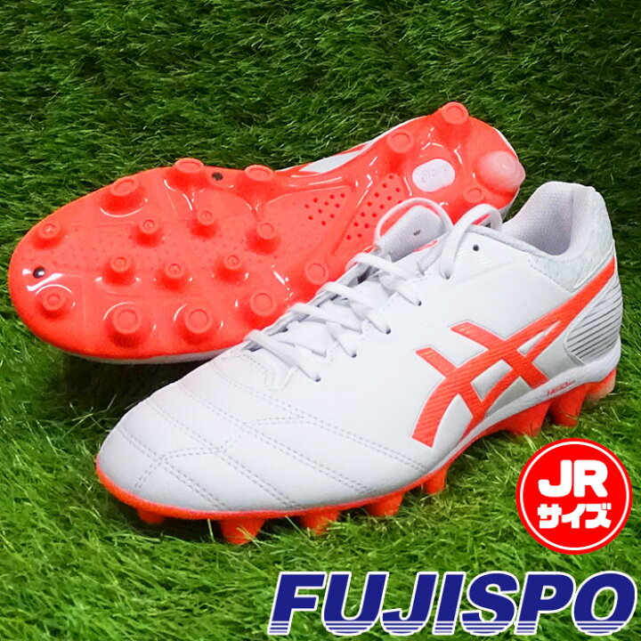 楽天市場 アシックス Dsライト Jr Gs Asics サッカー フットサル シューズ ジュニア サッカースパイク キッズ 子供 天然芝 人工芝 土 Ds Light ホワイト フラッシュコーラル 1104a019 103 フジスポ楽天市場店