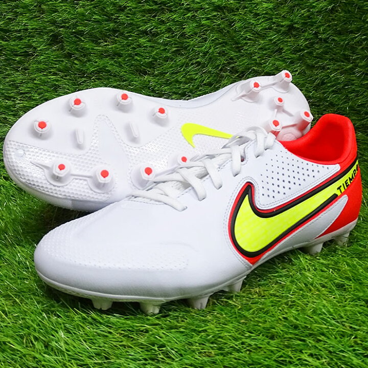 楽天市場 ナイキ ティエンポレジェンド 9 Pro Hg Nike サッカー フットサル シューズ シューズ サッカースパイク メンズ 大人用 ハードグラウンド 土 ホワイト ボルト ブライトクリムゾン Db5621 176 フジスポ楽天市場店