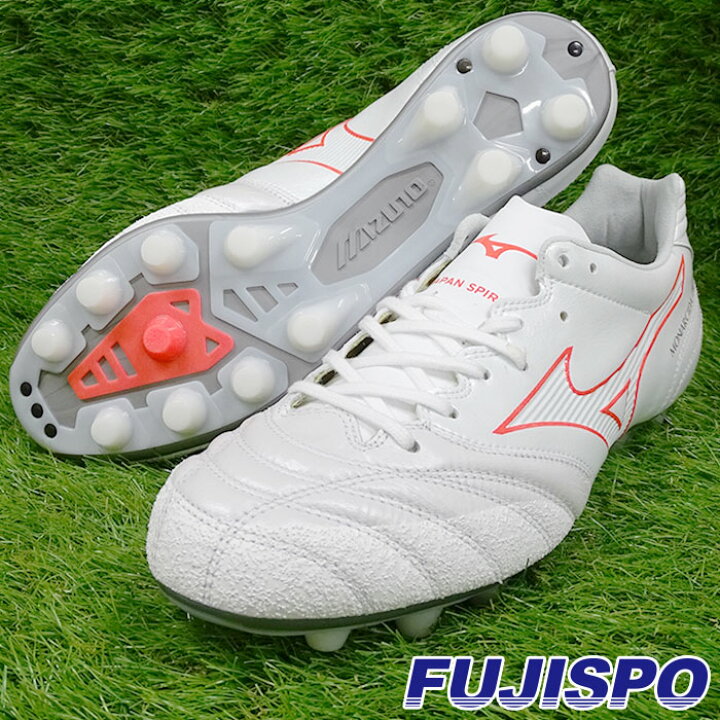 楽天市場 ミズノ モナルシーダ Neo Ii Wide Japan Mizuno サッカー フットサル シューズ サッカースパイク 大人 メンズ ユニセックス 天然芝 人工芝 土 グラウンド ワイド Monarcida ネオ 2 ジャパン ホワイト ピンク P1ga Mm22 フジスポ楽天市場店