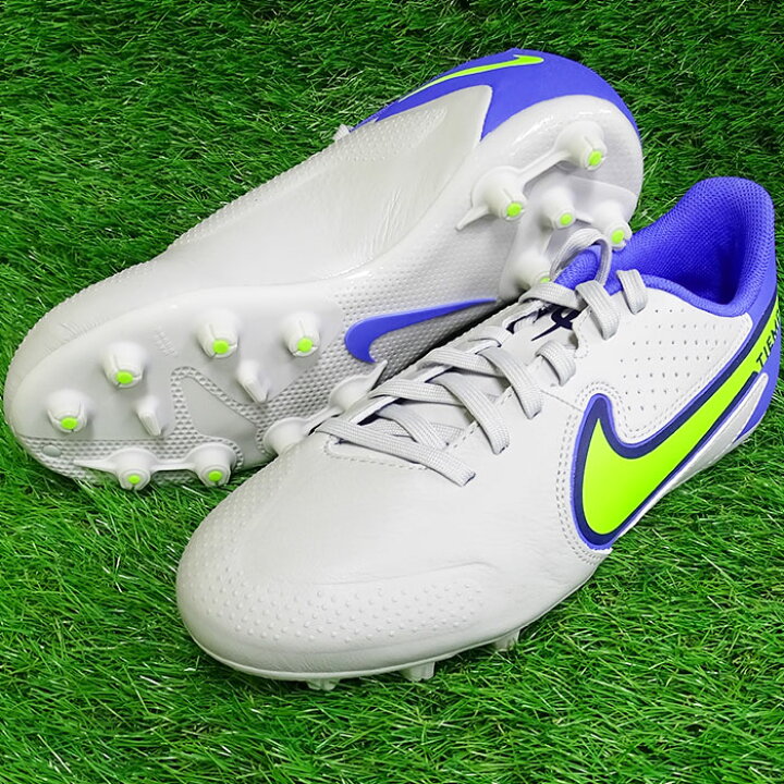 楽天市場 ナイキ ジュニア ティエンポ レジェンド 9 アカデミー Hg Nike サッカー フットサル シューズ ジュニア サッカースパイク キッズ 子供 天然芝 土 Tiempo グレーフォグ ボルト ブルーボイド Db0445 075 フジスポ楽天市場店