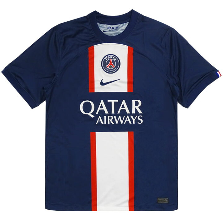 楽天市場 ナイキ パリサンジェルマン Psg 22 23 S S ホーム スタジアム ジャージ エムバペ Nike サッカー フットサル ウェア 大人 メンズ 半袖 レプリカ ユニフォーム シャツ クラブチーム オフィシャル Psg プリント エムバペ Dm1844 Mbappe ゆうパケット発送