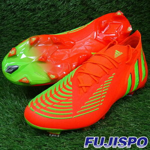 アディダス プレデター エッジ.1 FG adidas 【サッカー・フットサル】 シューズ サッカースパイク メンズ 大人 天然芝 Predator edge ソーラーレッド×チームソーラーイエロー×コアブラック (GW1029)[