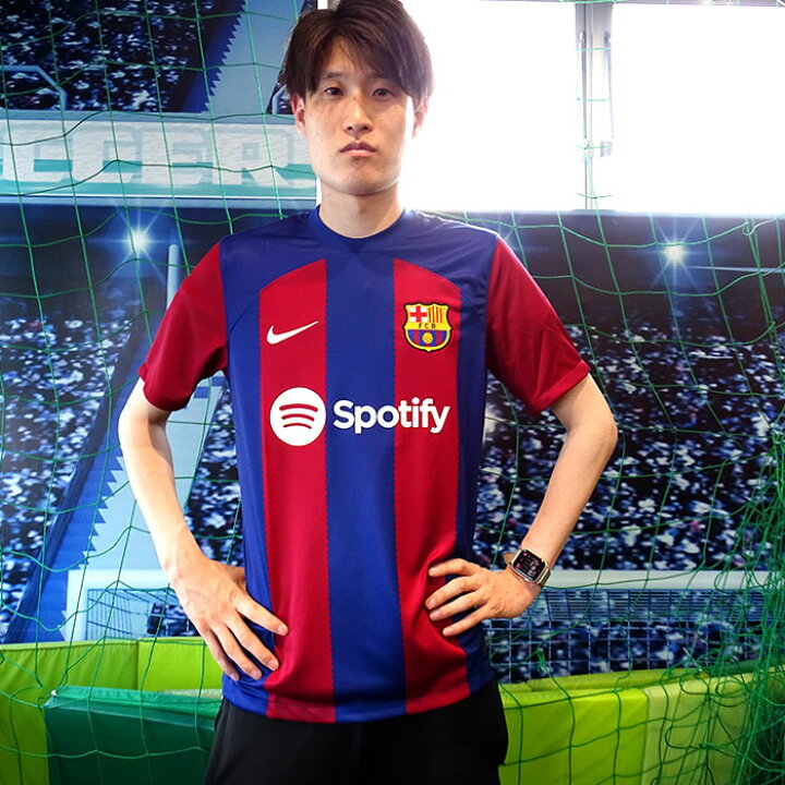 楽天市場】ナイキ FCB DF STAD JSY S/S トップ HOME レプリカ 