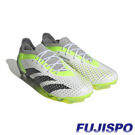 【特価】アディダス プレデター アキュラシー.1 L AG adidas 【サッカー・フットサル】 シューズ アディダス サッカースパイク メンズ 大人 人工芝 フットウェアホワイト×コアブラック×ルシッドレモン (IE9454)