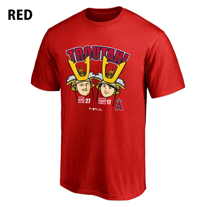 楽天市場】大谷翔平 マイク・トラウト Tシャツ Fanatics ファナ 