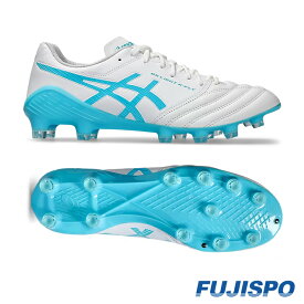 アシックス DS LIGHT X-FLY 5 asics サッカー シューズ サッカースパイク 大人 メンズ 人工芝 天然芝 White/Aquarium (1101A047-103)